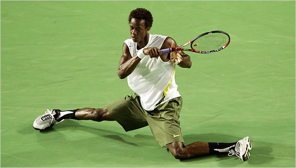 Gael Monfils style best tennis player