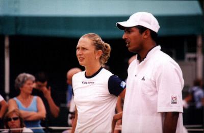 Elena Likhovtseva & Mahesh Bhupathi