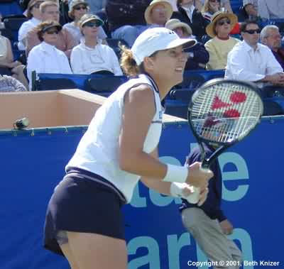 Monica Seles (2001 State Farm Championships in Scottsdale)