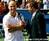 Andre Agassi and Patrick McEnroe