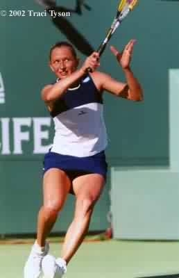 Elena Likhovtseva (2002 Indian Wells)