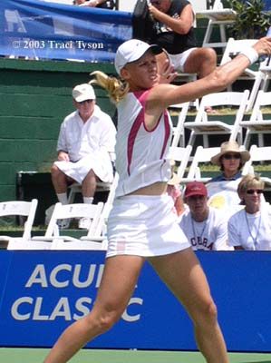 Elena Dementieva (2003 Acura in Los Angeles)