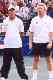 Justin Bower and Boris Becker