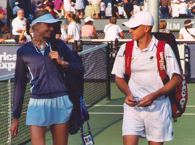 Daniela Hantuchova and Kevin Ullyett (2003 US Open)