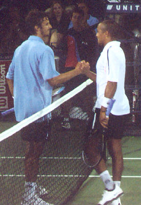 Jeff Salzenstein and Hicham Arazi (2003 US Open)