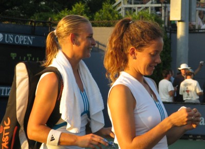 Patty Schnyder and Barbara Schett (2004 US Open)
