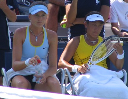 Daniela Hantuchova and Ai Sugiyama (2005 US Open)