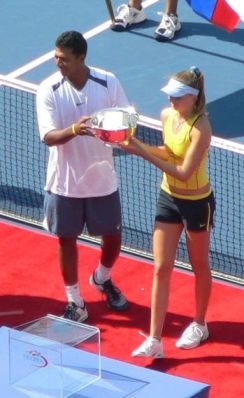 Daniela Hantuchova and Mahesh Bhupathi (2005 US Open)