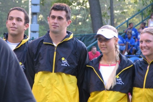 KC Corkery, Viktoriya Kutuzova, Julie Ditty, Scott Lipsky (2006 World Team Tennis)