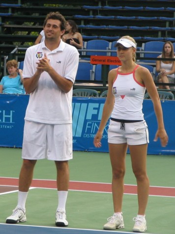 KC Corkery and Viktoriya Kutuzova (2006 World Team Tennis)