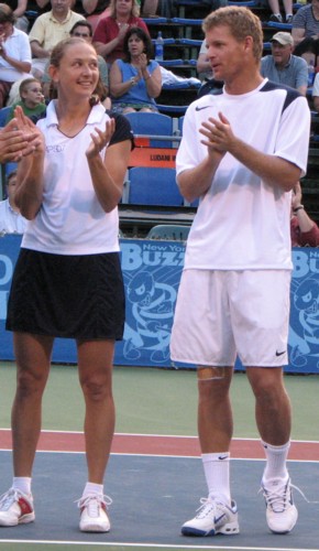 Elena Likhovtseva and Mark Knowles (2007 World Team Tennis)
