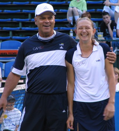 Elena Likhovtseva and Wayne Bryan (2007 World Team Tennis)