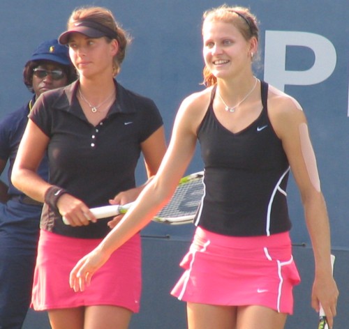 Lucie Safarova and Petra Cetkovska (2007 US Open)