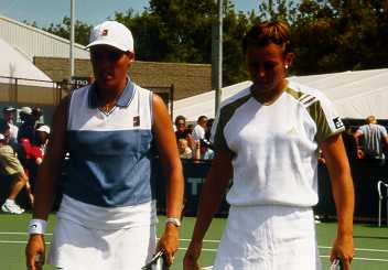 Sabine Appelmans and Miriam Oremans (1999 US Open)