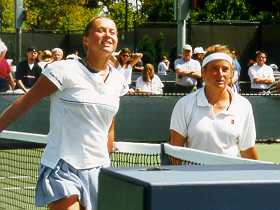 Olga Barabanschikova and Angeles Montolio (1999 US Open)
